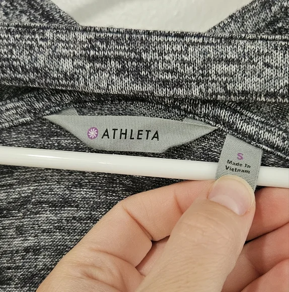 Athleta Pose Wrap Cardigan Grey Size S - Picture 4 of 6